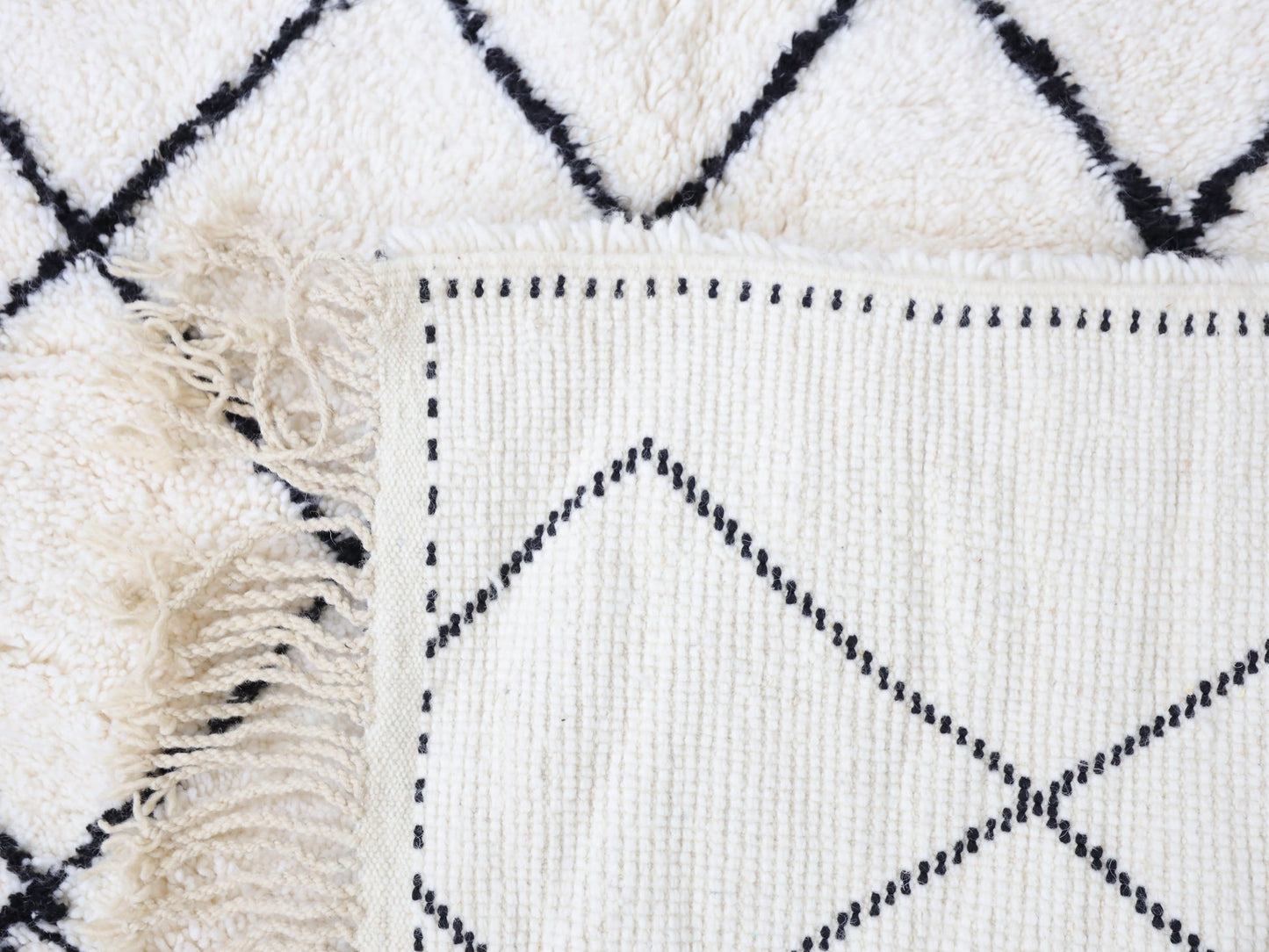 Bbiya Beni Ourain Rug 5'0" x 7'9"