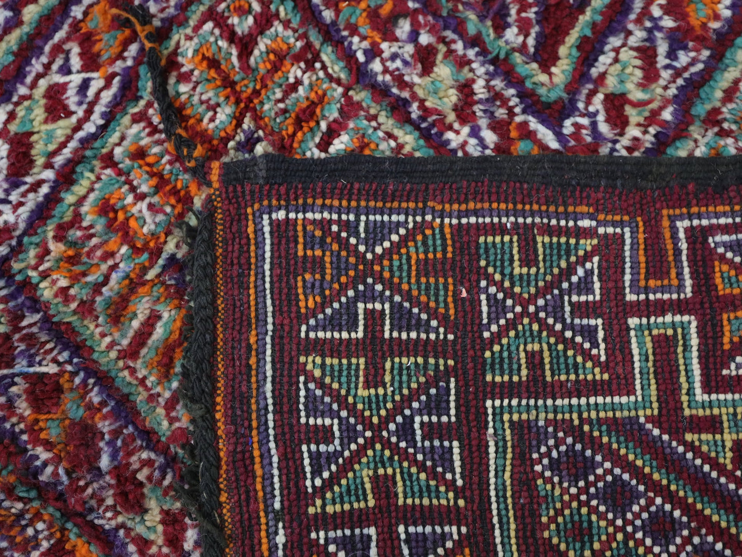 Azaghar Vintage Moroccan Rug 6'4" x 11'3"