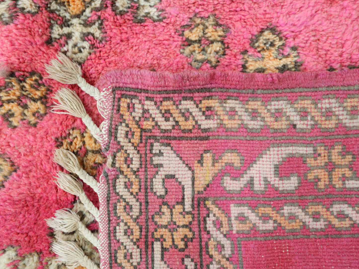 Tafoukt Vintage Moroccan Rug 3'8" x 7'4"