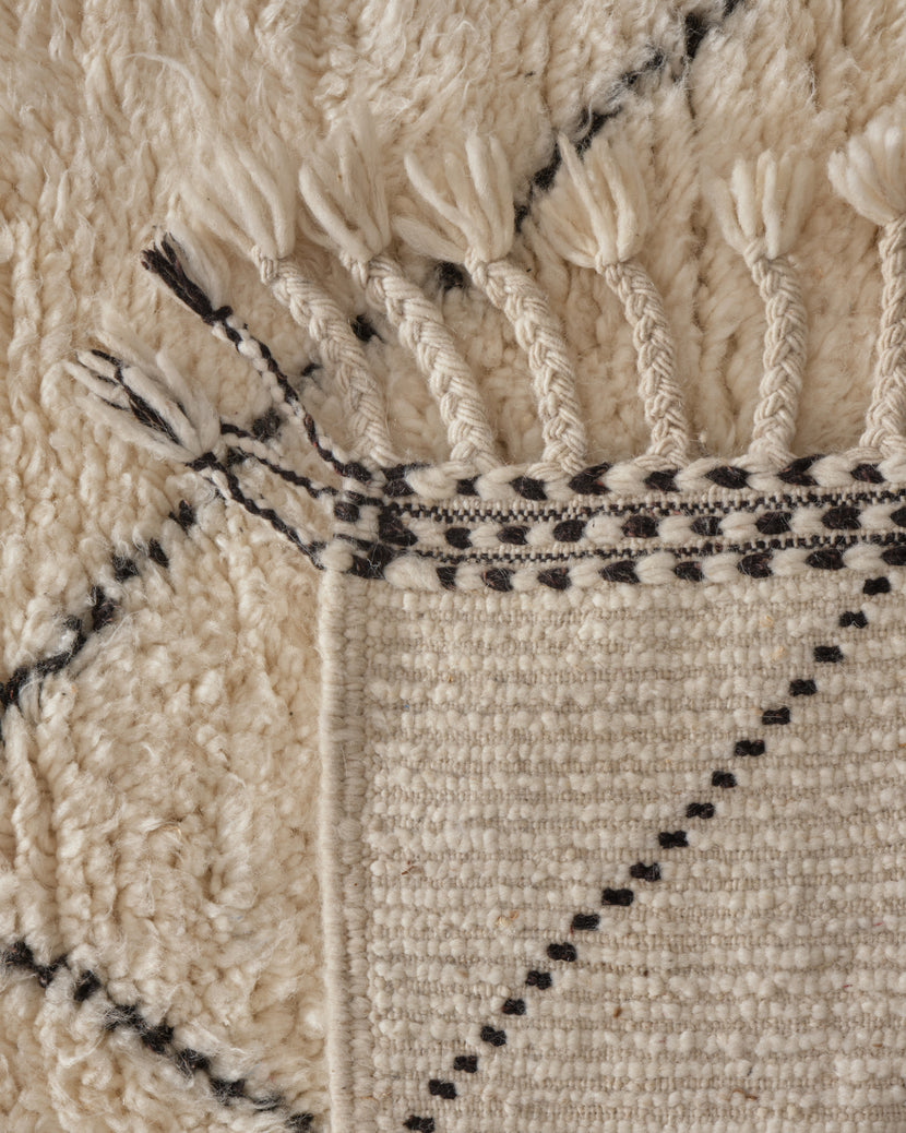 Tawrirt Beni Ourain Rug - Custom Size