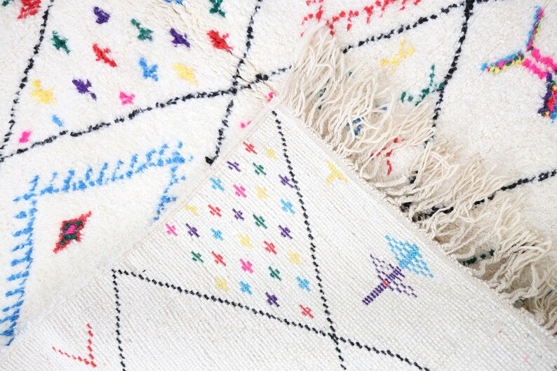 Aderfi Beni Ourain Rug 4'9" x 7'8"