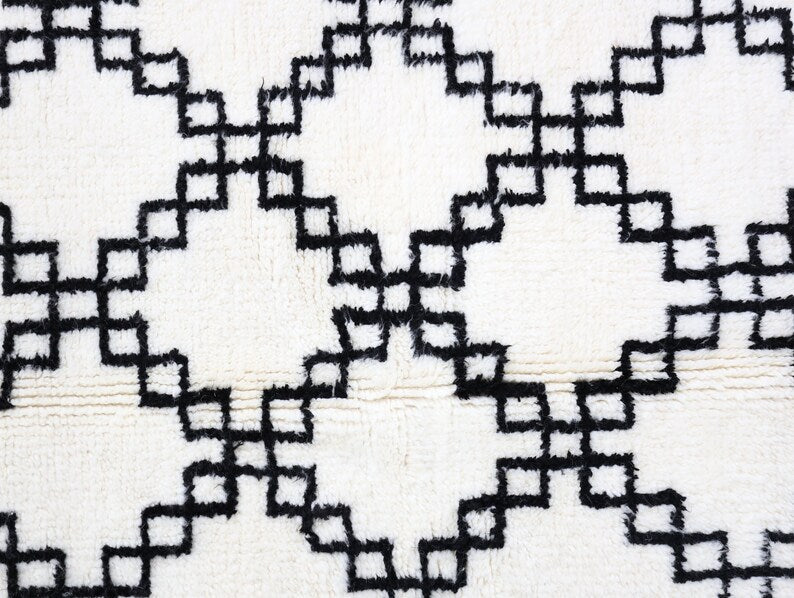 Anella Beni Ourain Rug 5'3" x 8'3"