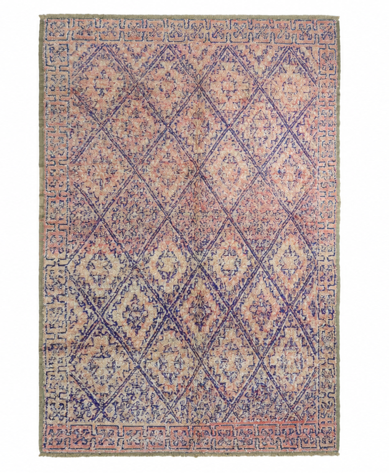 Amalu Vintage Moroccan Rug  7'3" x 13'1"