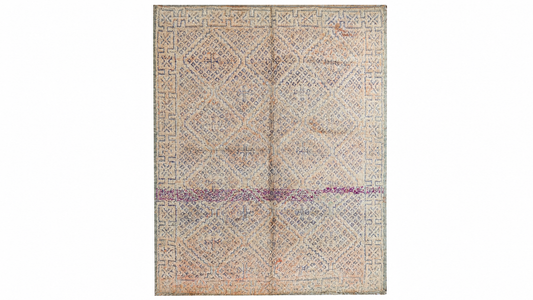 Zarif Vintage Moroccan Rug  6'7" x 9'6"
