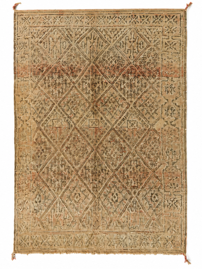 Izlan Vintage Moroccan Rug 6'6" x 11'2"