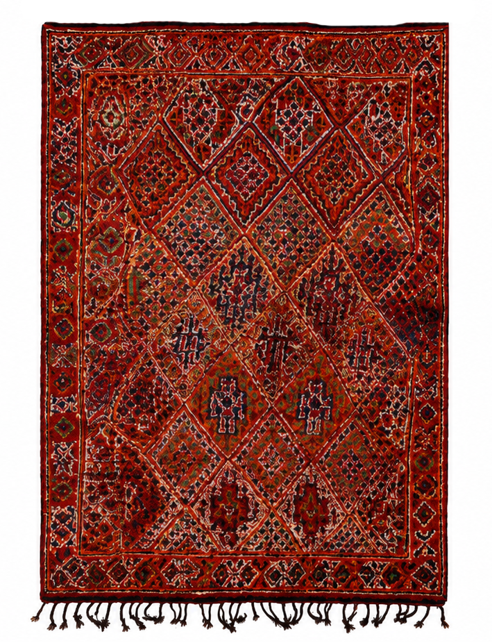 Daha Vintage Moroccan Rug  6'1" x 10'3"