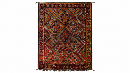 Azimdar Vintage Moroccan Rug 6'2" x 10'6"
