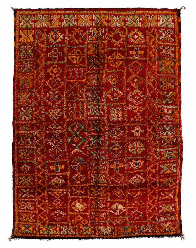 Agzoul Vintage Moroccan Rug 6'6" x 10'5"