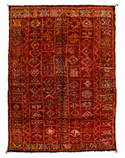 Agzoul Vintage Moroccan Rug 6'6" x 10'5"