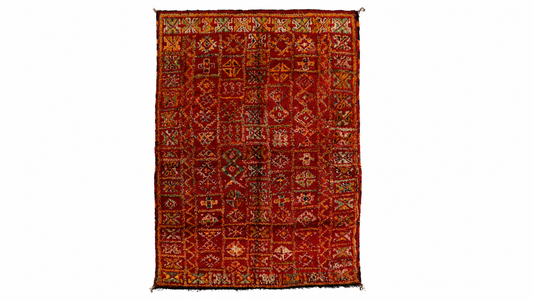 Agzoul Vintage Moroccan Rug 6'6" x 10'5"