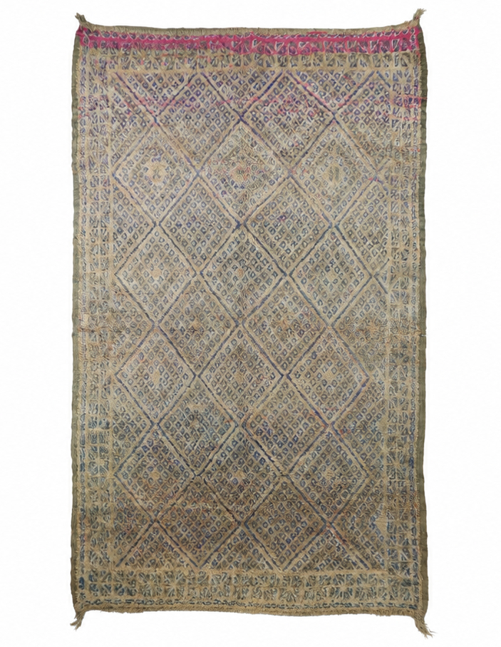 Azuran Vintage Moroccan Rug  6'2" x11'2"