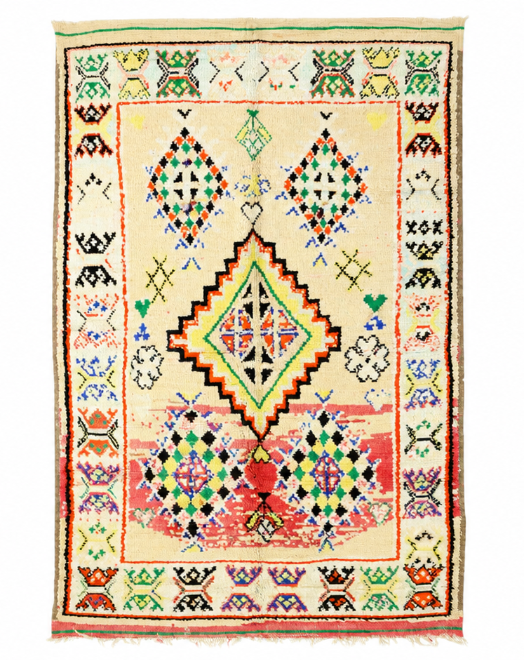 Anqa Vintage Moroccan Rug  5'2" x 13'1"