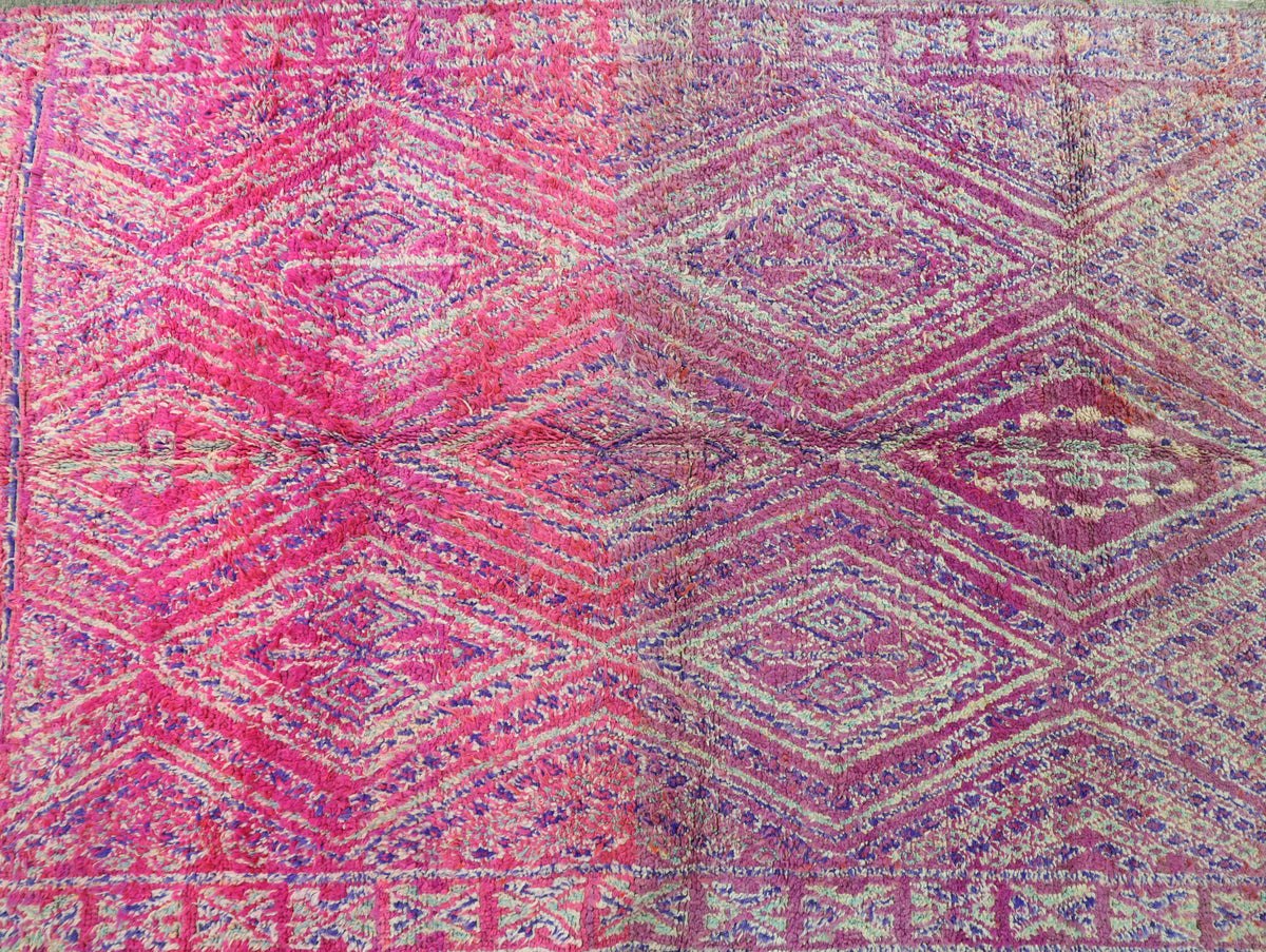 Amanar Vintage Moroccan Rug 7'2" x 11'7"