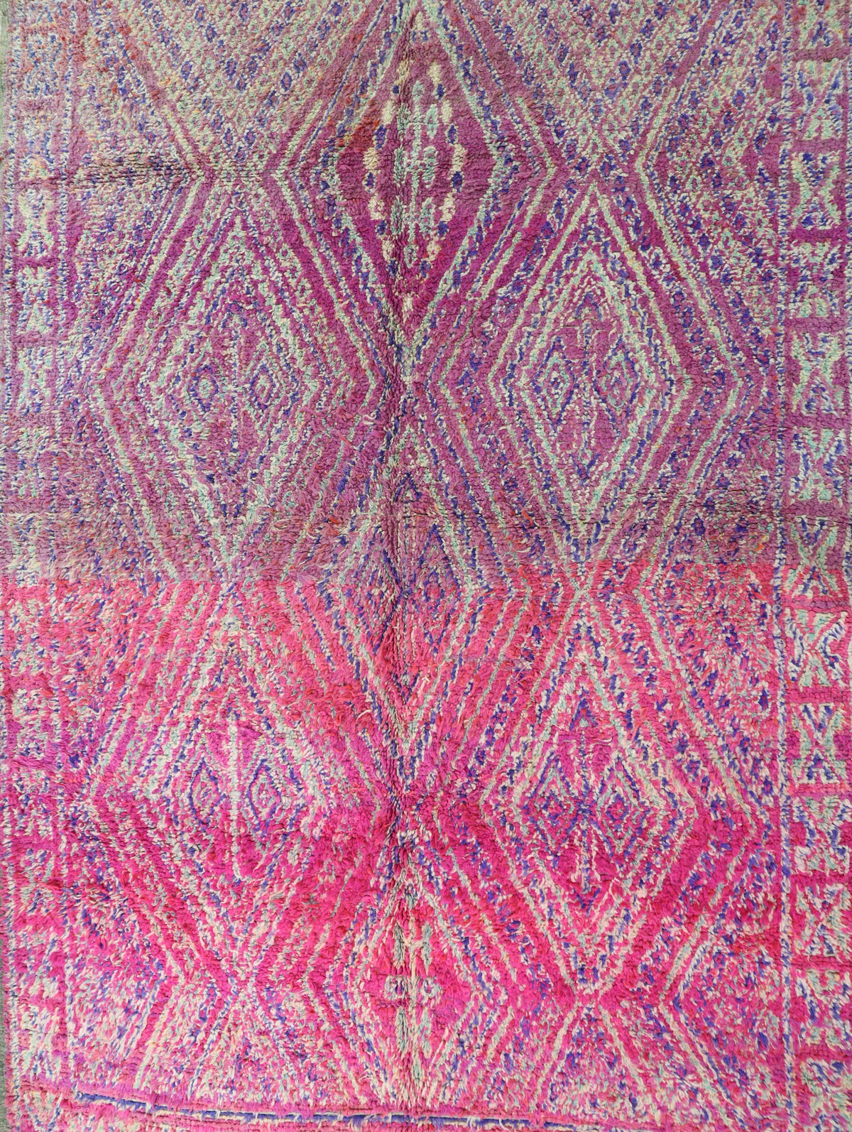 Amanar Vintage Moroccan Rug 7'2" x 11'7"