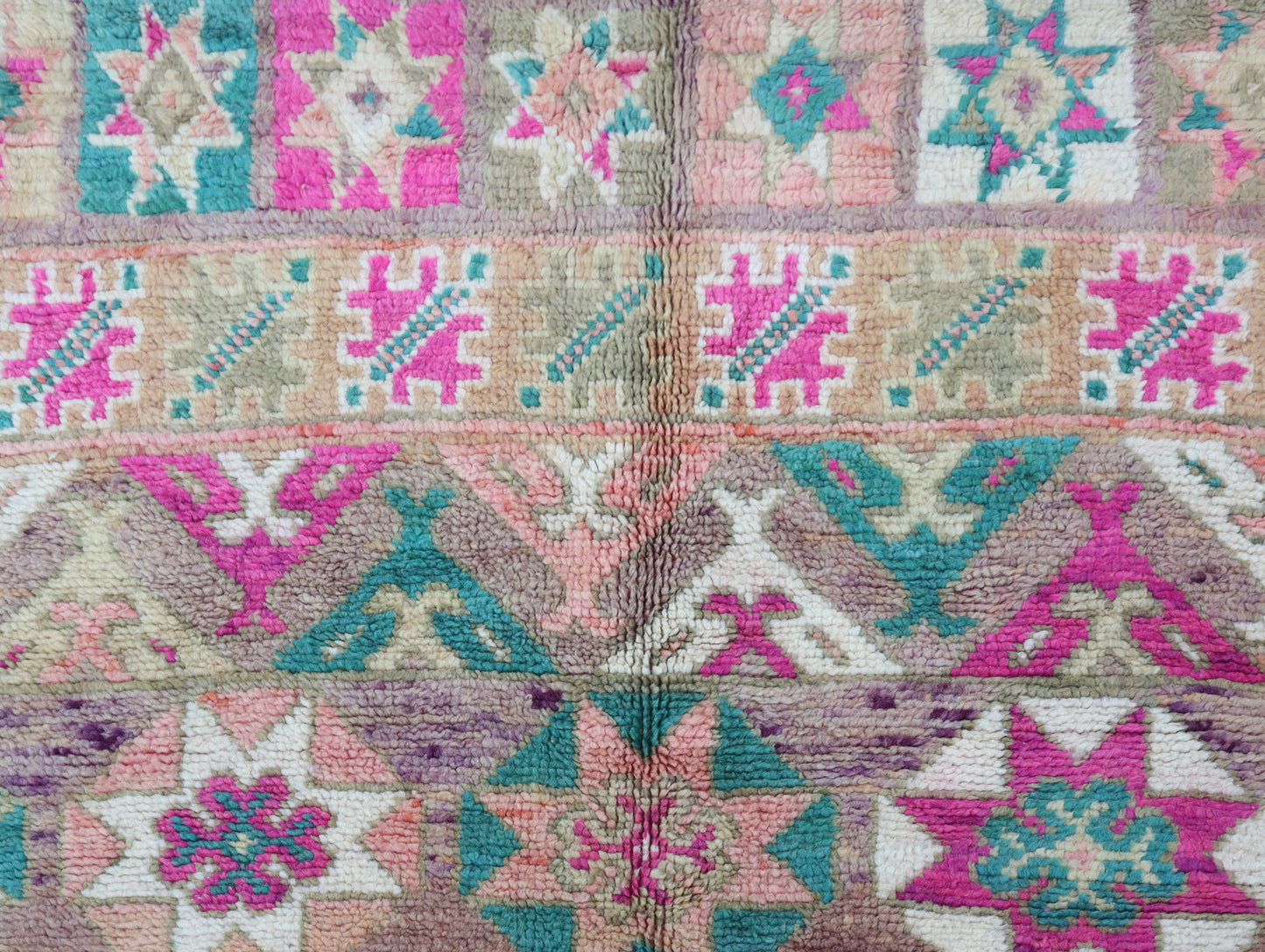 Ameghnas Vintage Moroccan Rug 6'4" x9'2"