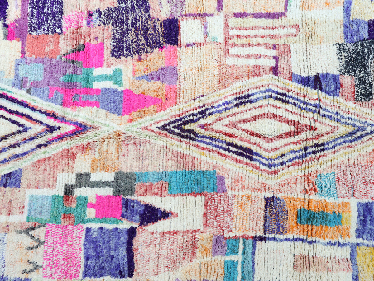 Tifinagh Moroccan Rug 6'4" x 9'2"