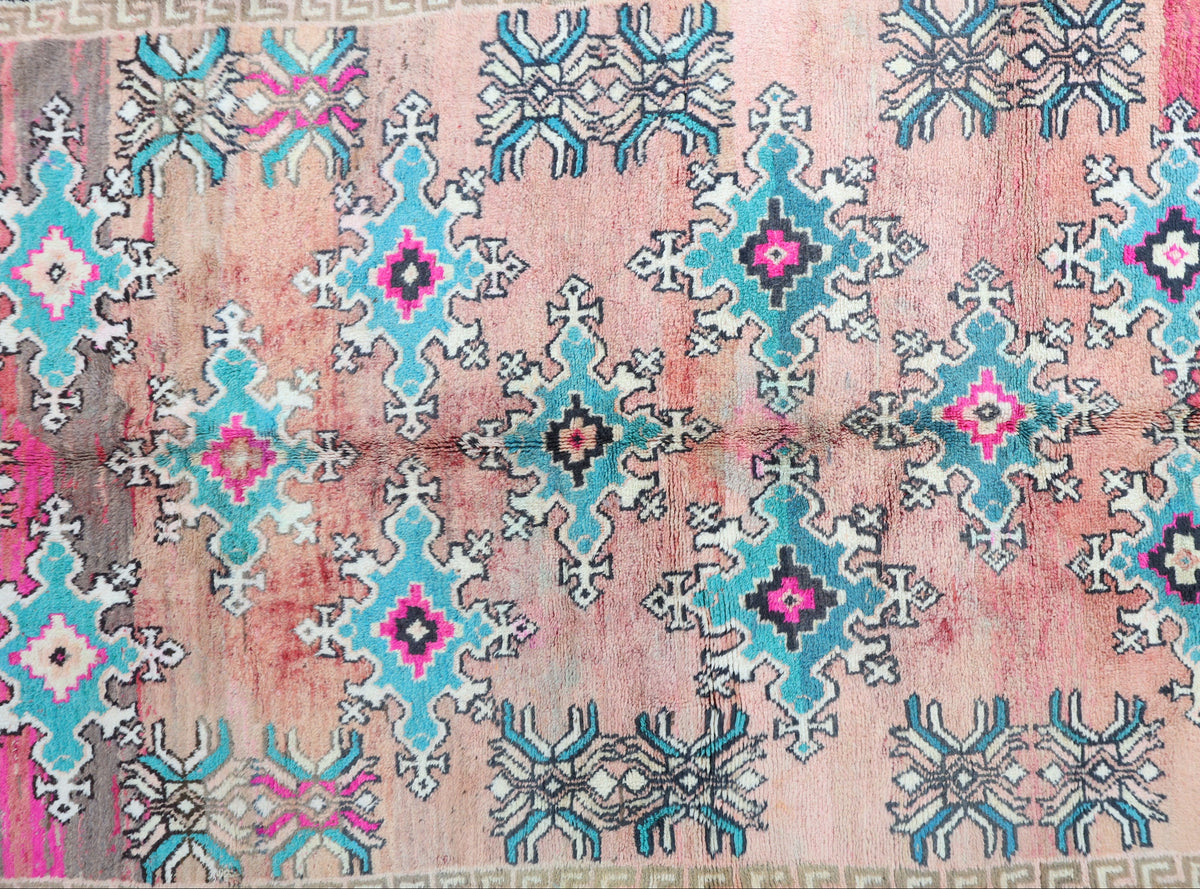 Abrid Vintage Moroccan Rug 6'5" x 10'4"