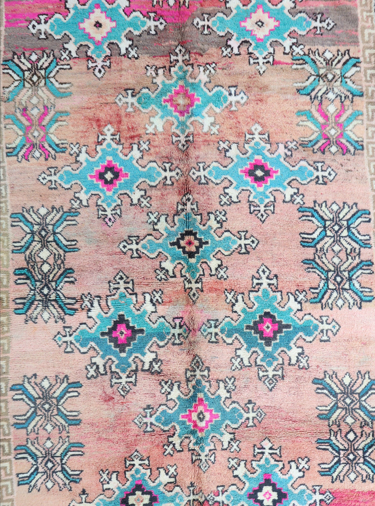 Abrid Vintage Moroccan Rug 6'5" x 10'4"