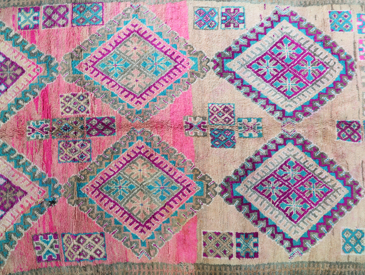 Azul Vintage Moroccan Rug 7'3" x 10'8"