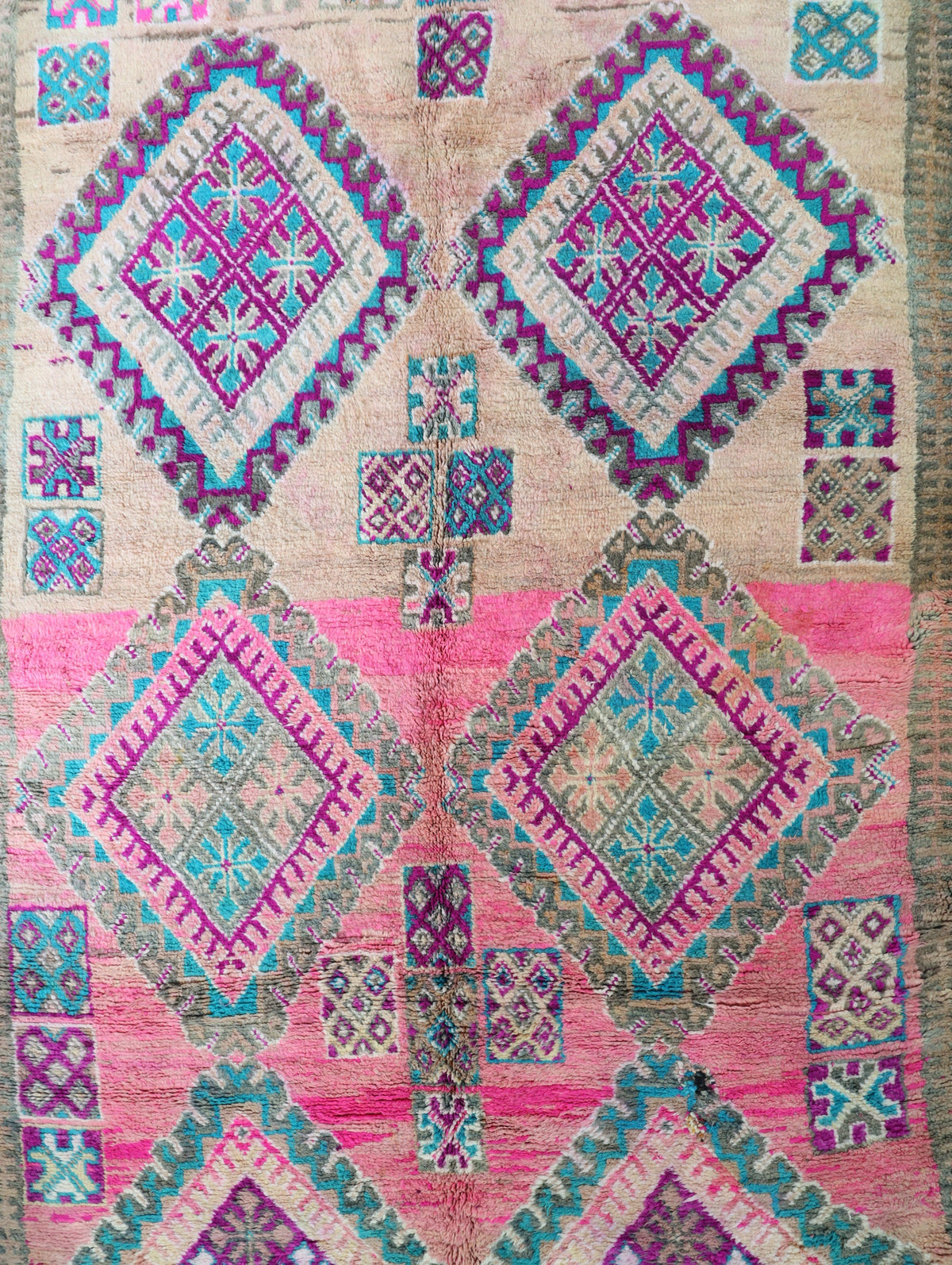 Azul Vintage Moroccan Rug 7'3" x 10'8"