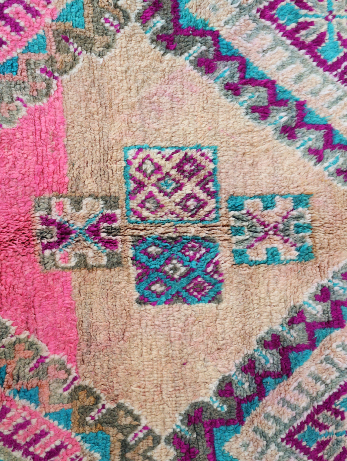 Azul Vintage Moroccan Rug 7'3" x 10'8"
