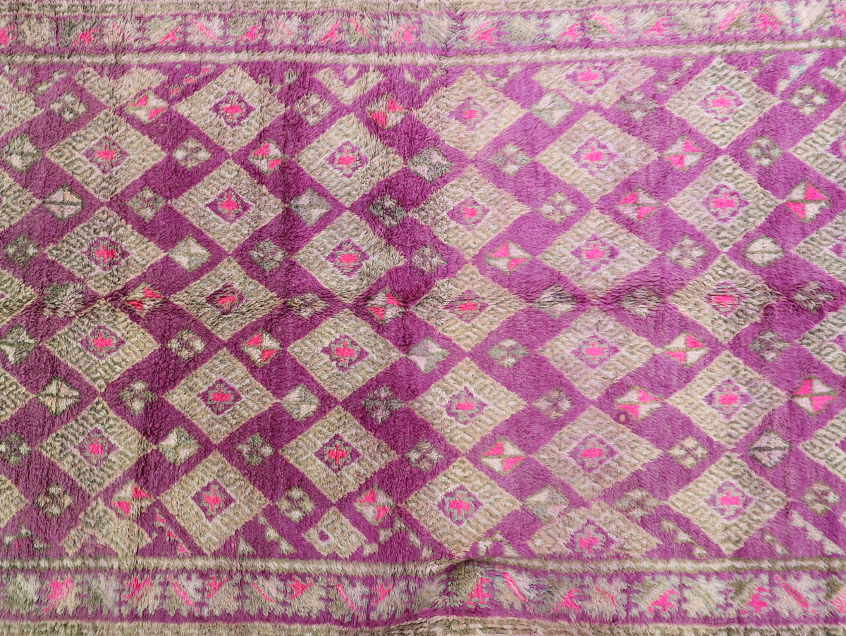 Ider Vintage Moroccan Rug 5'9" x 12'0"