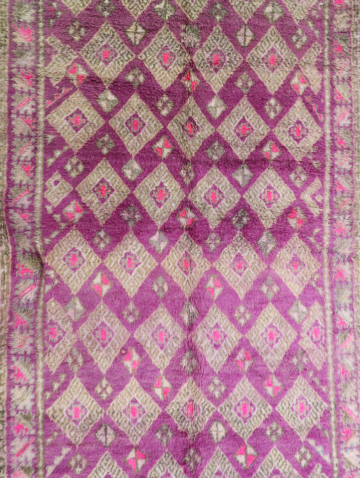 Ider Vintage Moroccan Rug 5'9" x 12'0"