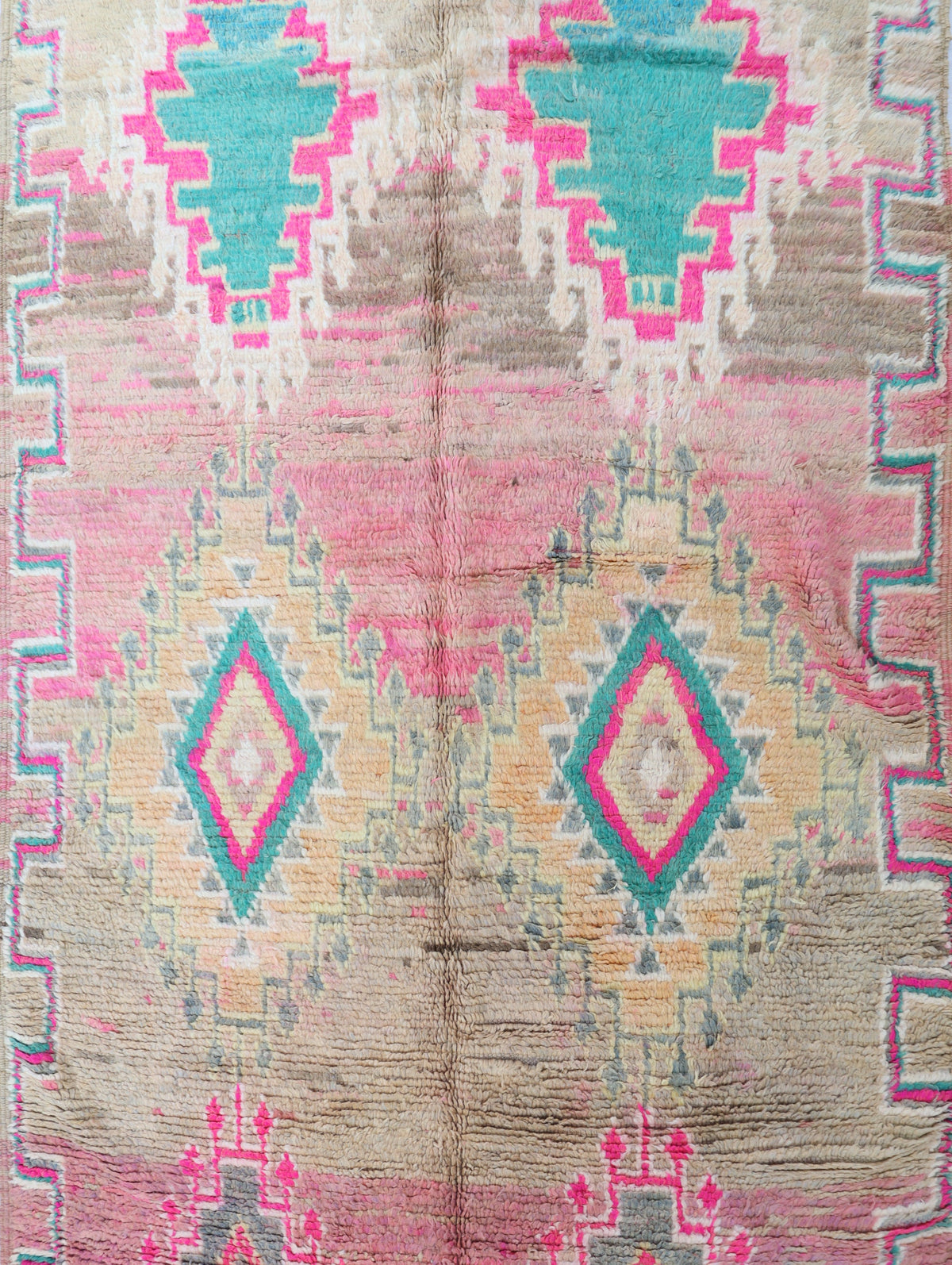Yamna Vintage Moroccan Rug 5'7" x 11'7"