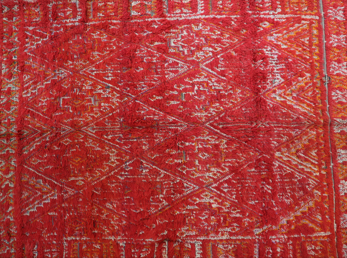 Askam Vintage Moroccan Rug 7'2" x 9'8"