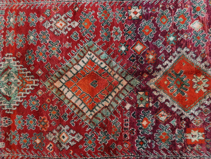 Asiremli Vintage Moroccan Rug 6'2" x 9'8"