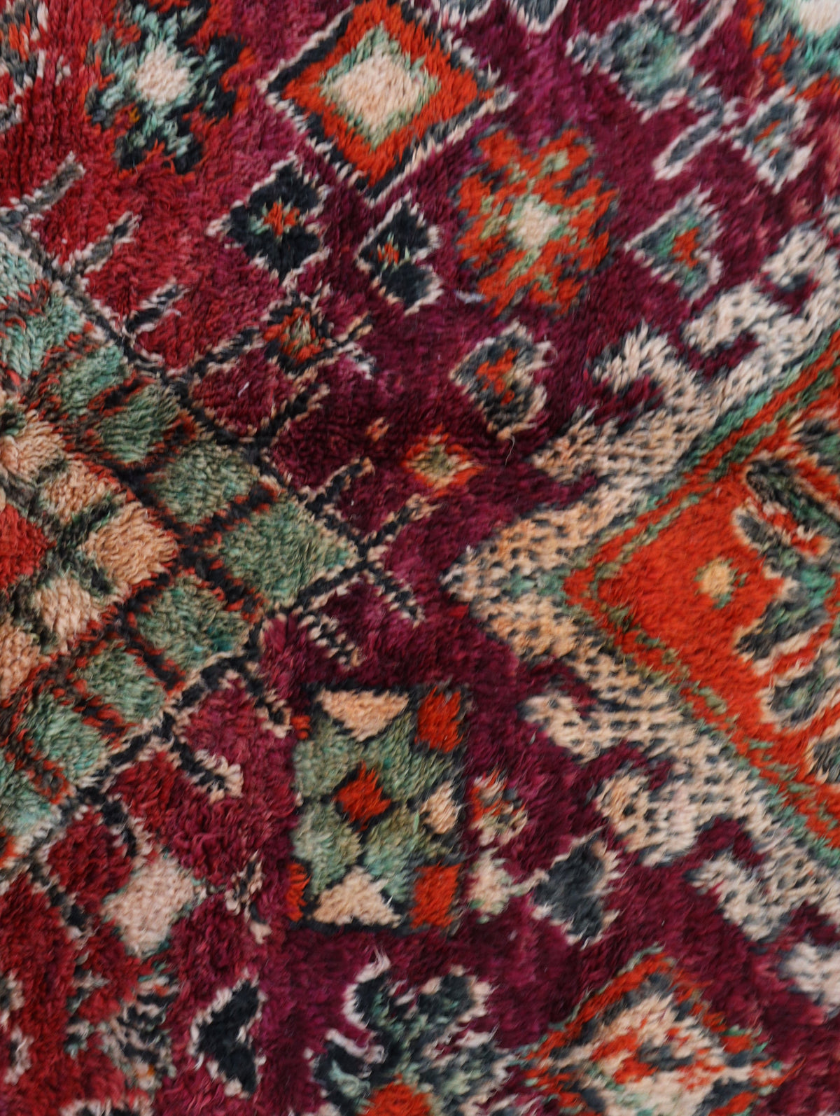 Asiremli Vintage Moroccan Rug 6'2" x 9'8"