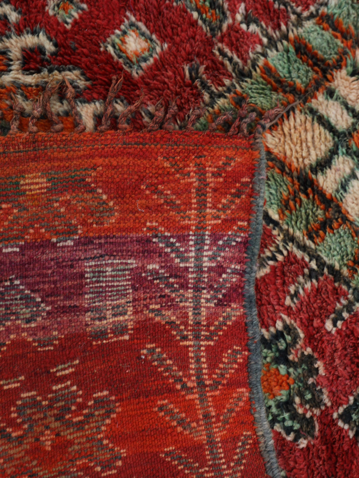 Asiremli Vintage Moroccan Rug 6'2" x 9'8"