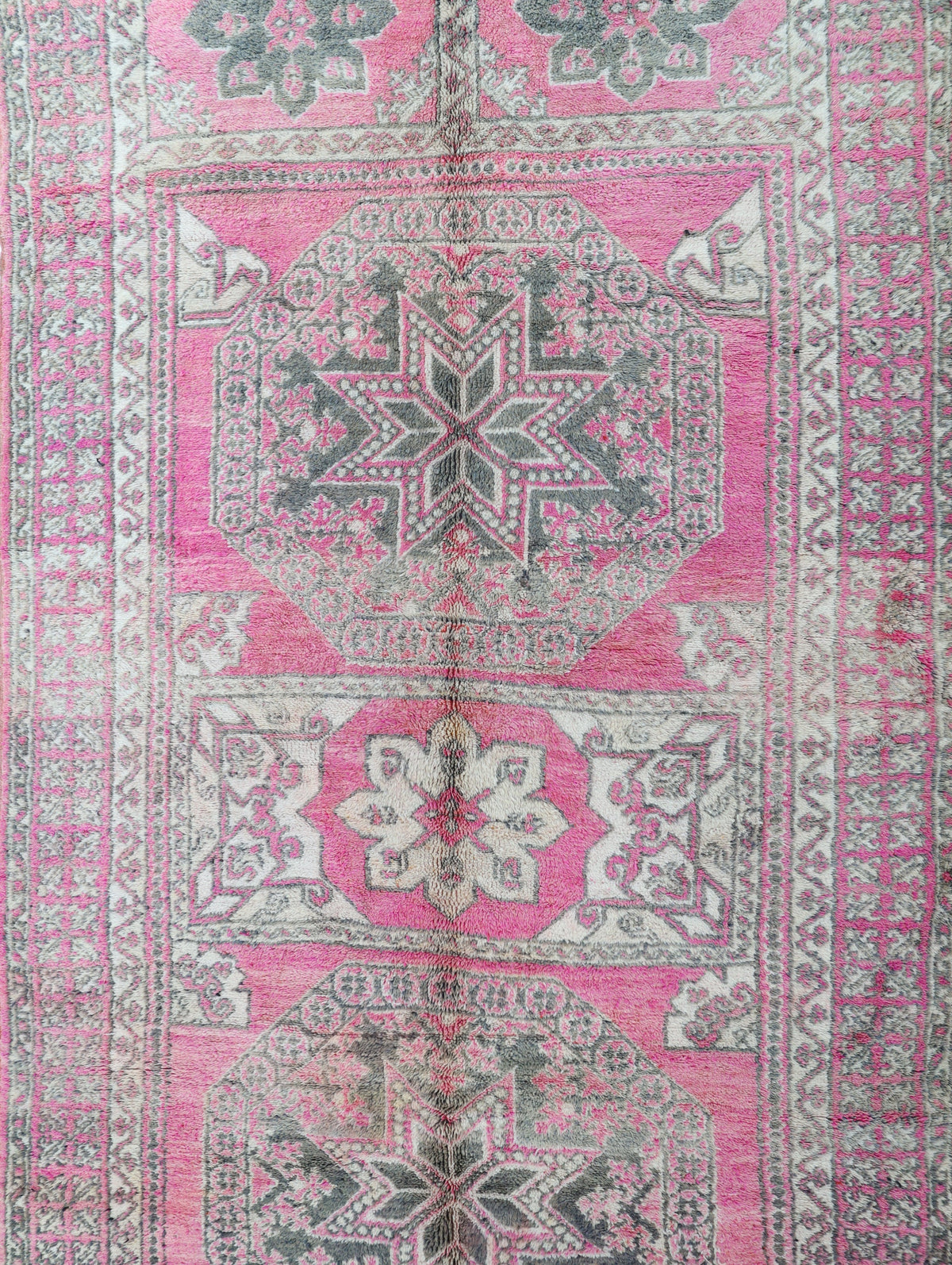 Amraw Vintage Moroccan Rug 6'6" x 11'8"