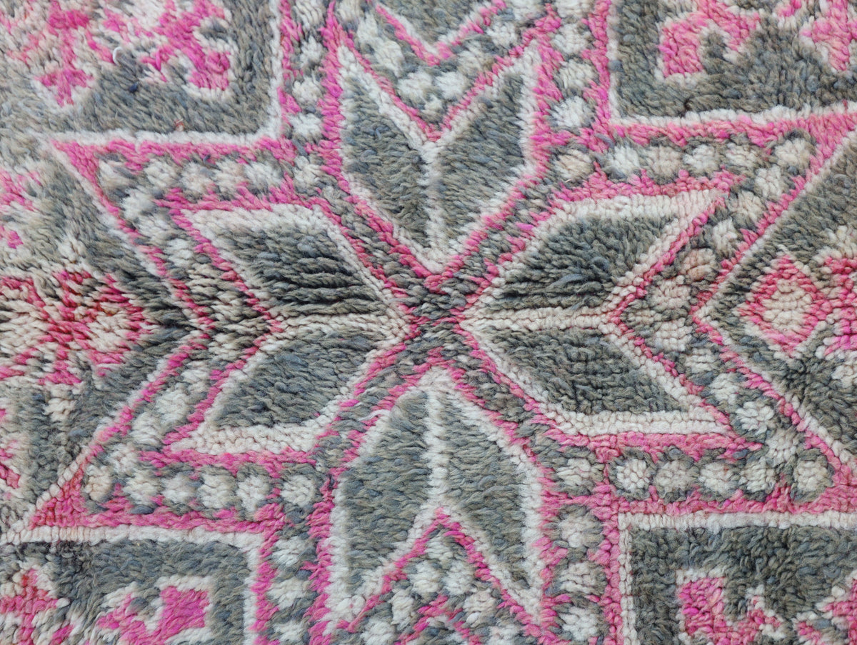 Amraw Vintage Moroccan Rug 6'6" x 11'8"