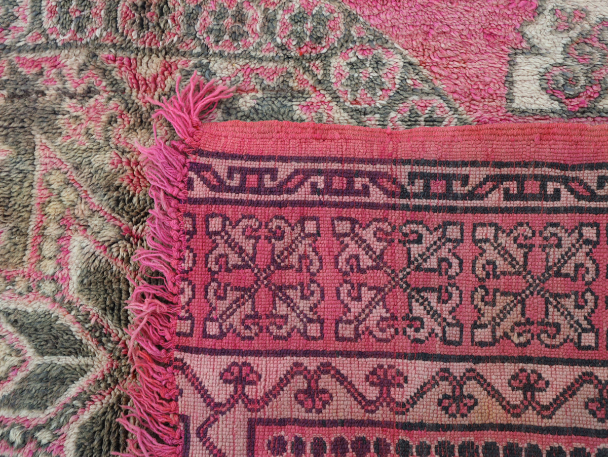 Amraw Vintage Moroccan Rug 6'6" x 11'8"