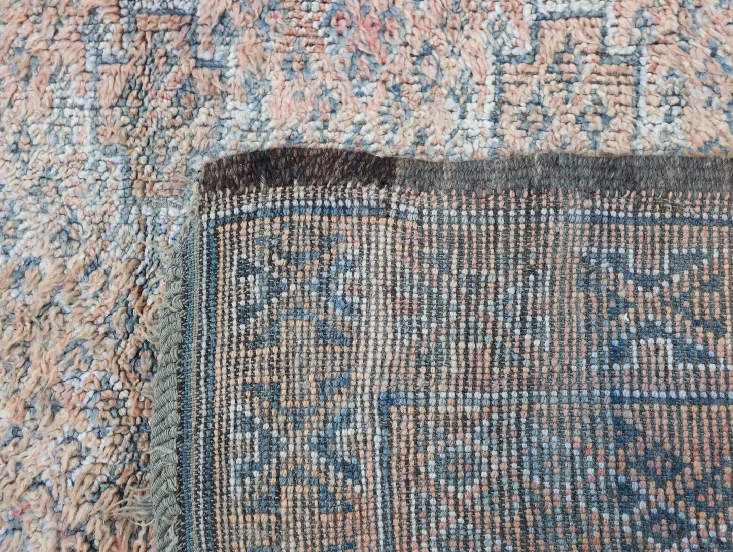 Hizal Vintage Moroccan Rug  6'7" x 8'9"