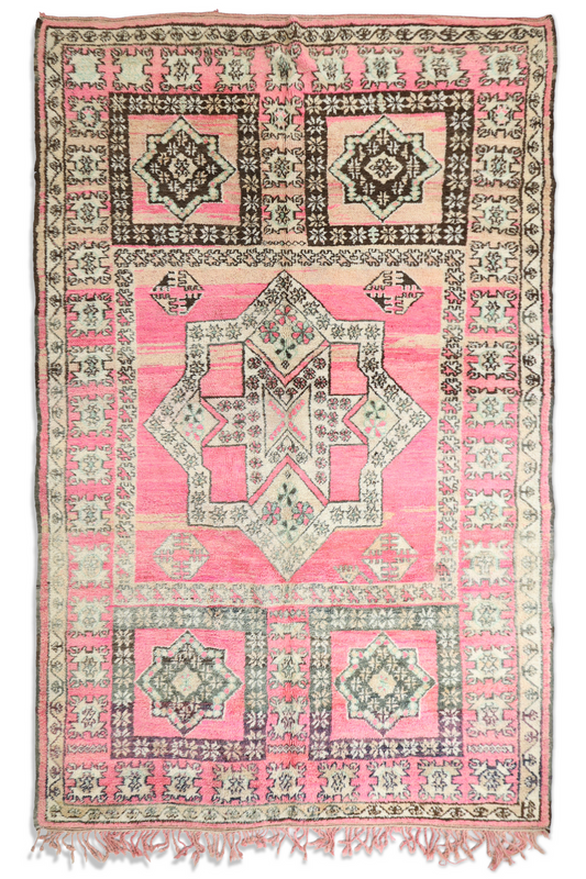 Tazrart Vintage Moroccan Rug 6'2" x 11'3"