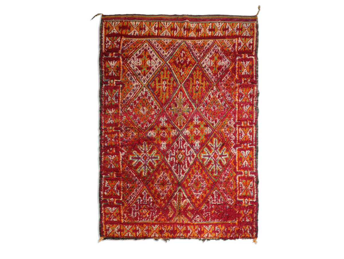 Tifezza Vintage Moroccan Rug 5'7" x 9'6"