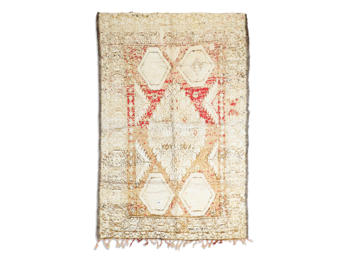 Tizlit Vintage Moroccan Rug 5'8" x 9'9"