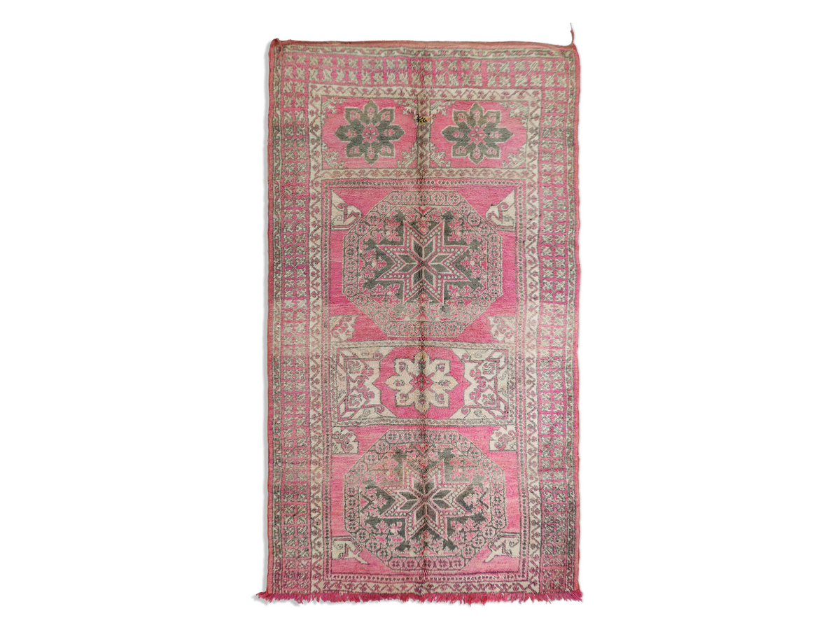 Amraw Vintage Moroccan Rug 6'6" x 11'8"