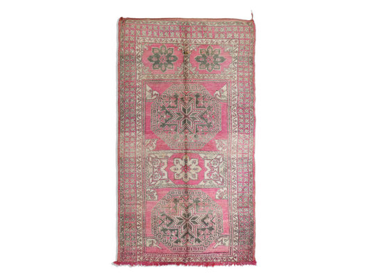 Amraw Vintage Moroccan Rug 6'6" x 11'8"