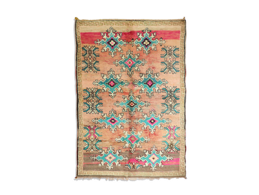 Abrid Vintage Moroccan Rug 6'5" x 10'4"
