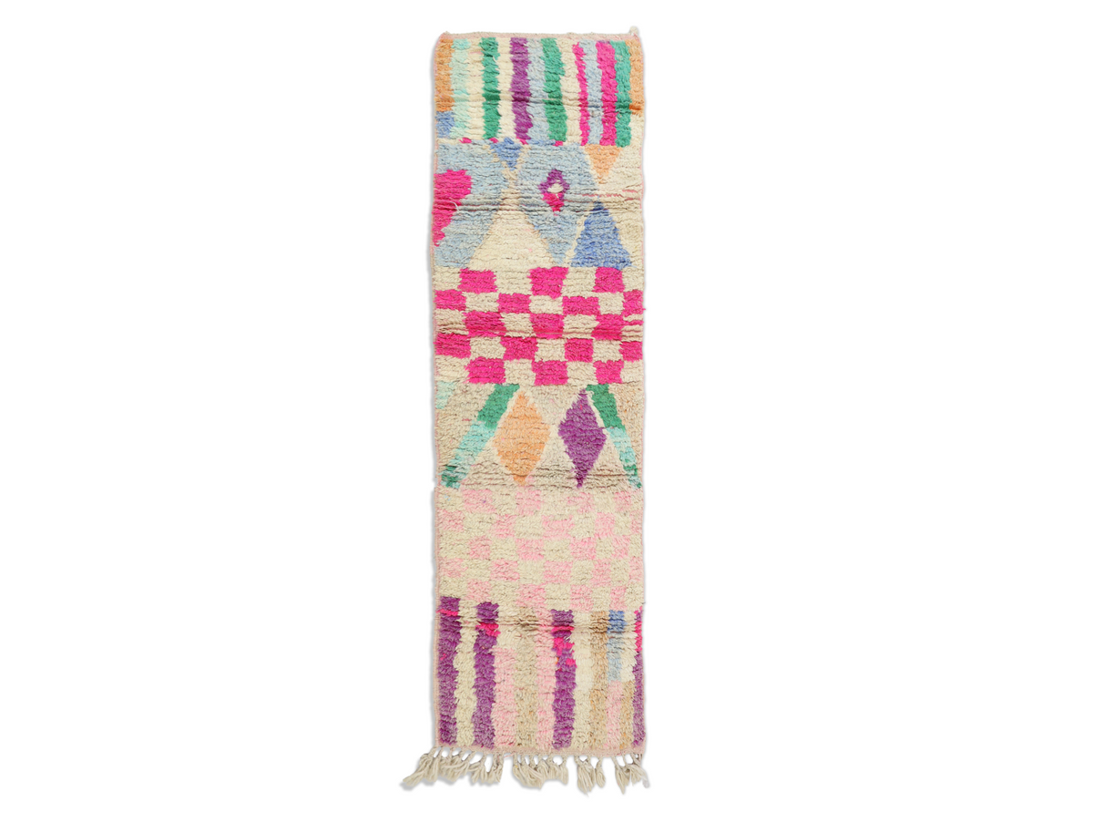 Amnay  Moroccan Rug 2'5" x 9'2"