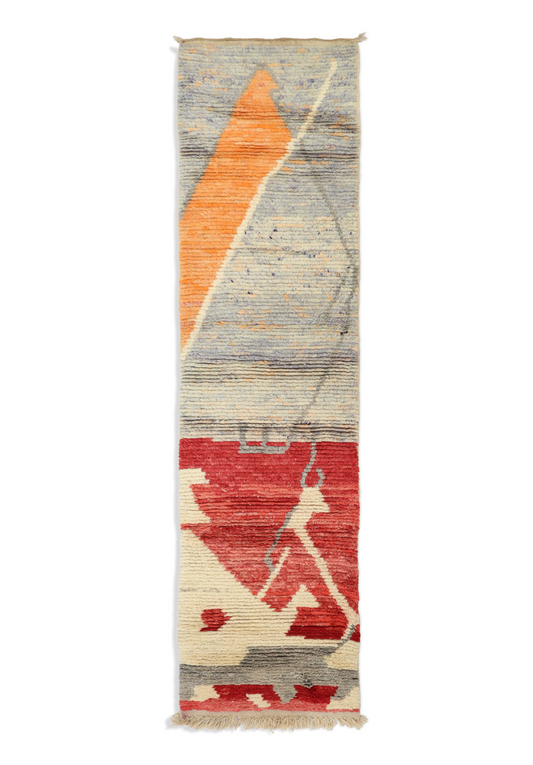 Tadmut Moroccan Rug 2'3" x 10'6"