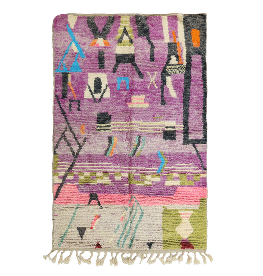 Izerf Moroccan Rug 5'4" x 9'0"