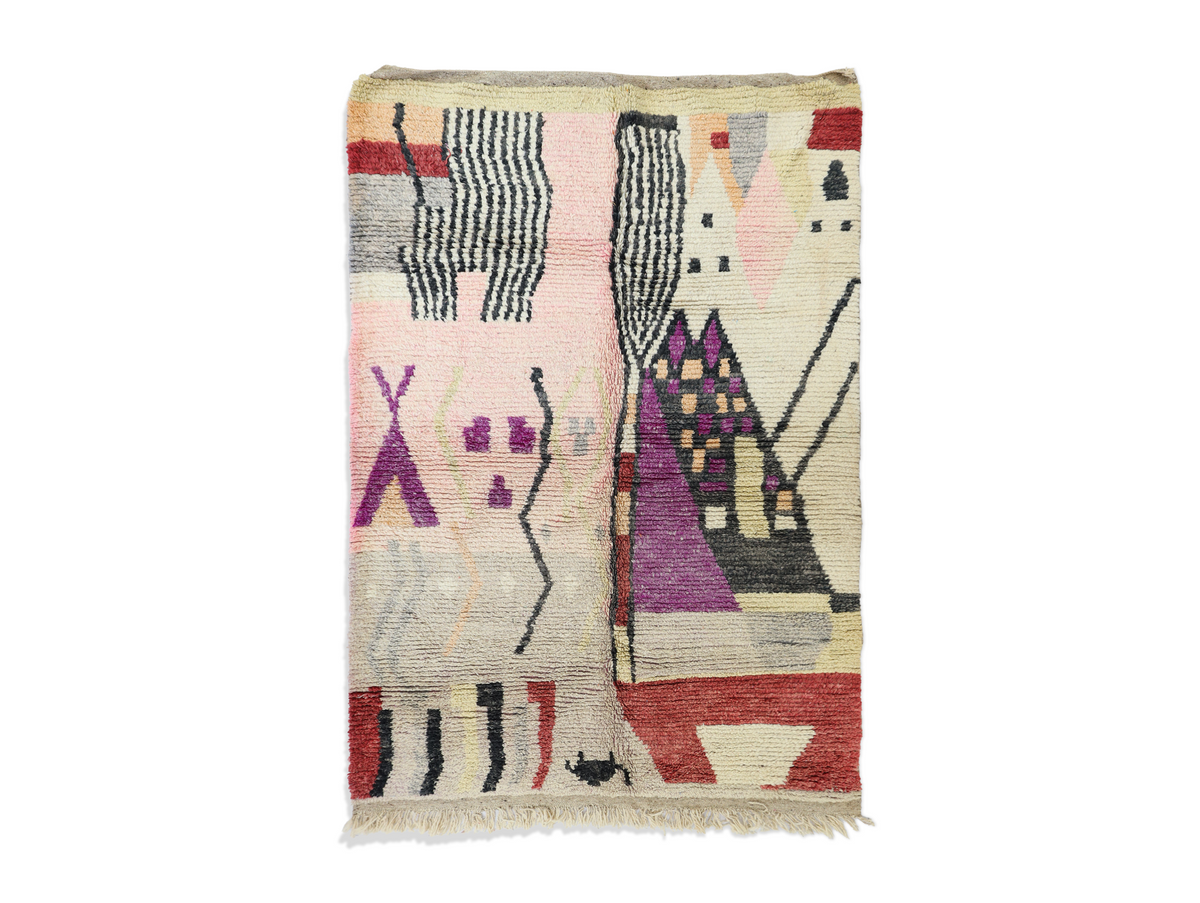 Tissilit Moroccan Rug 5'5" x 8'8"