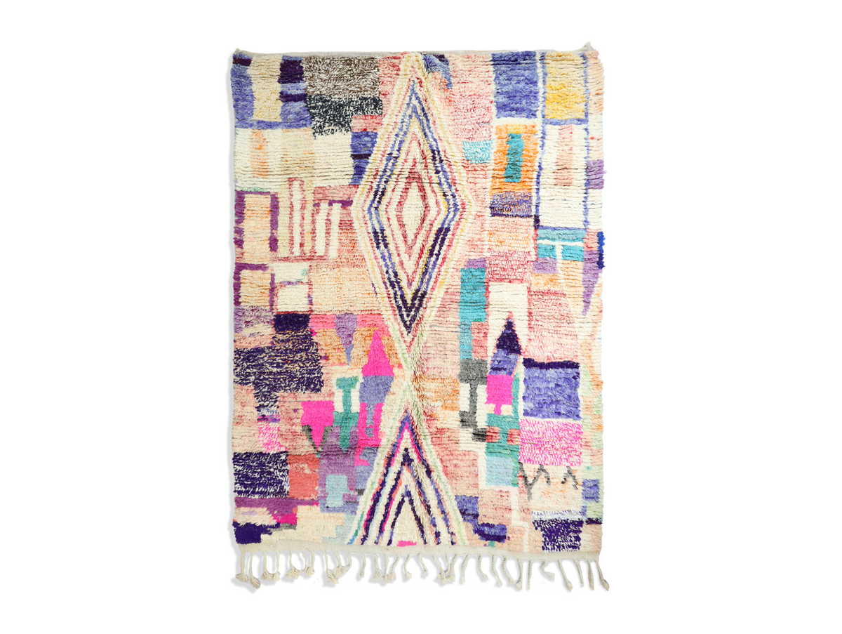 Tifinagh Moroccan Rug 6'4" x 9'2"