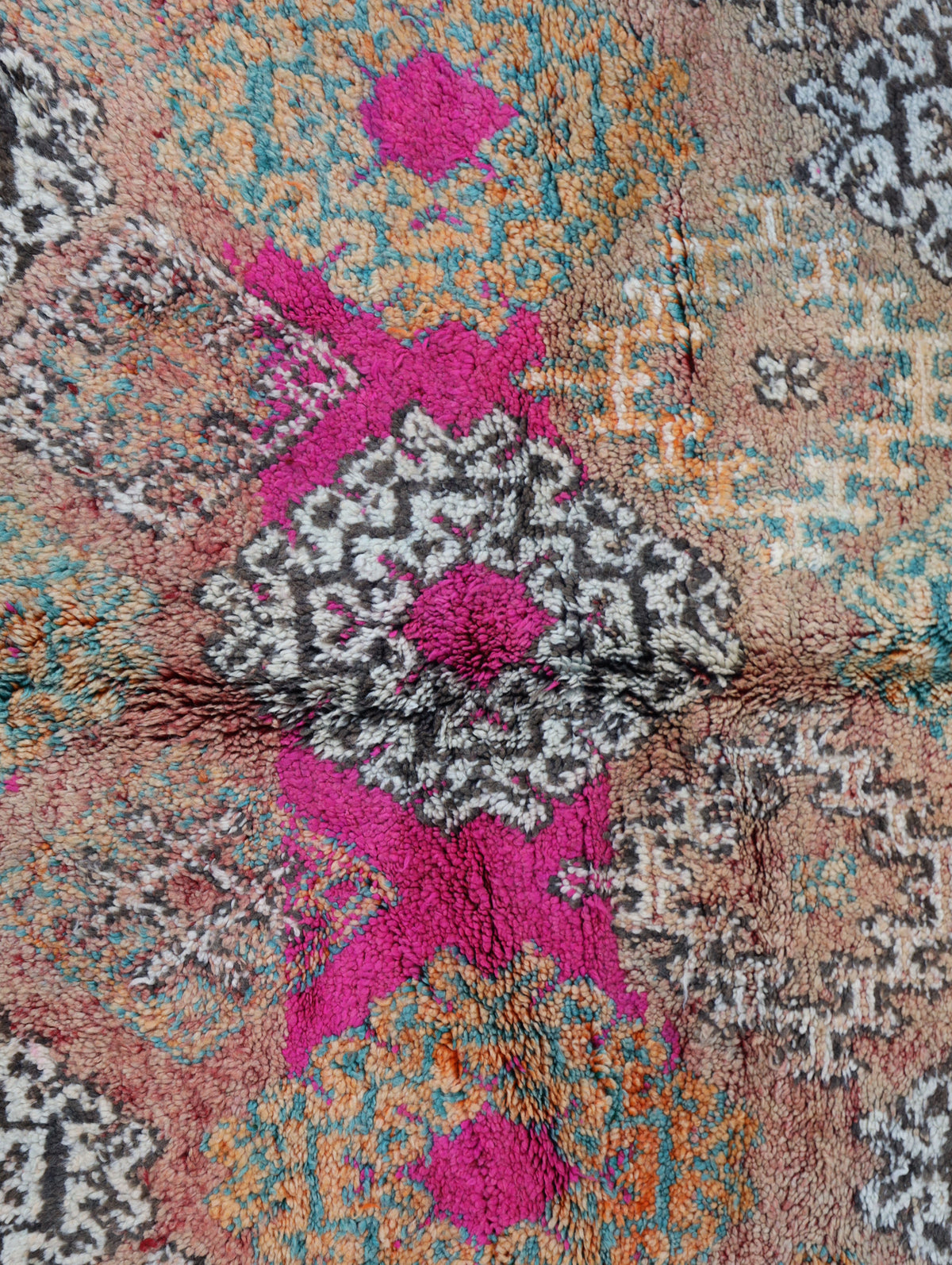 Melya Vintage Moroccan Rug 6'4" x 10'8"