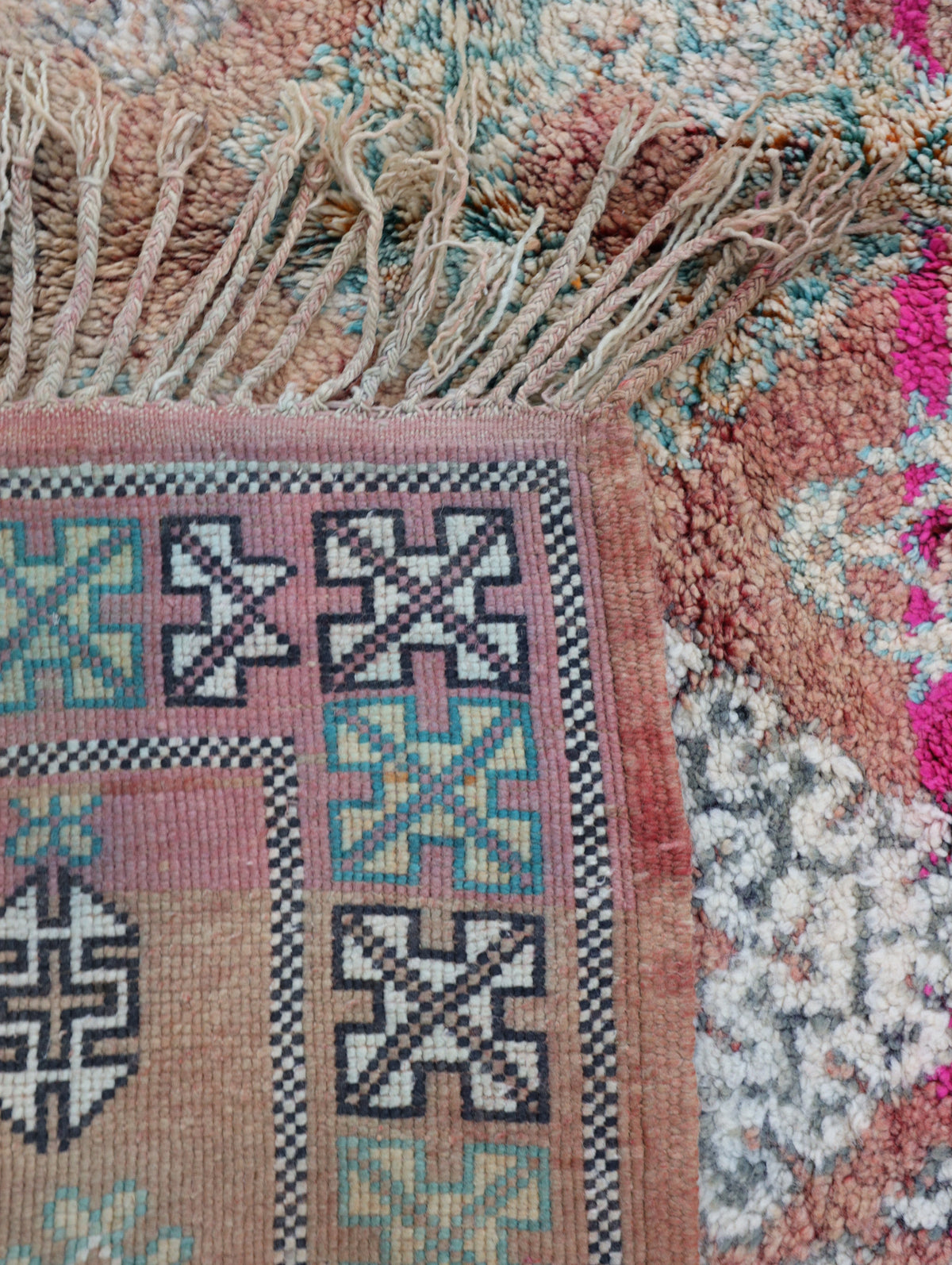 Melya Vintage Moroccan Rug 6'4" x 10'8"