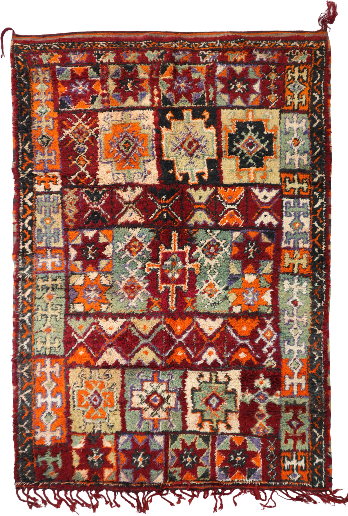 Yuba Vintage Moroccan Rug 6'6" x 11'3"